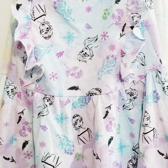 Disney Frozen Princess Elsa and Princess Anna Girl's Dress Bundle NWT Size 6 - Picture 4 of 13